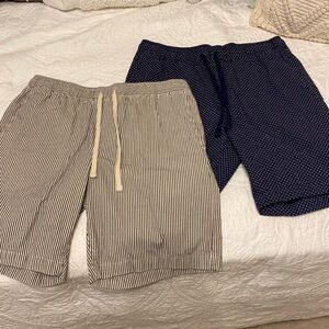 Banana republic deck shorts. Set of 2.